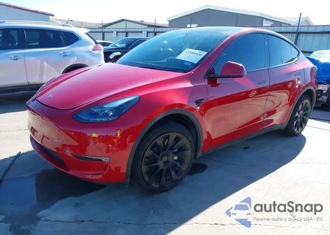 2023 Tesla Model Y Awd/Long Range Dual Motor All-Wheel Drive from USA, damaged, VIN 7SAYGDEE3PA175686